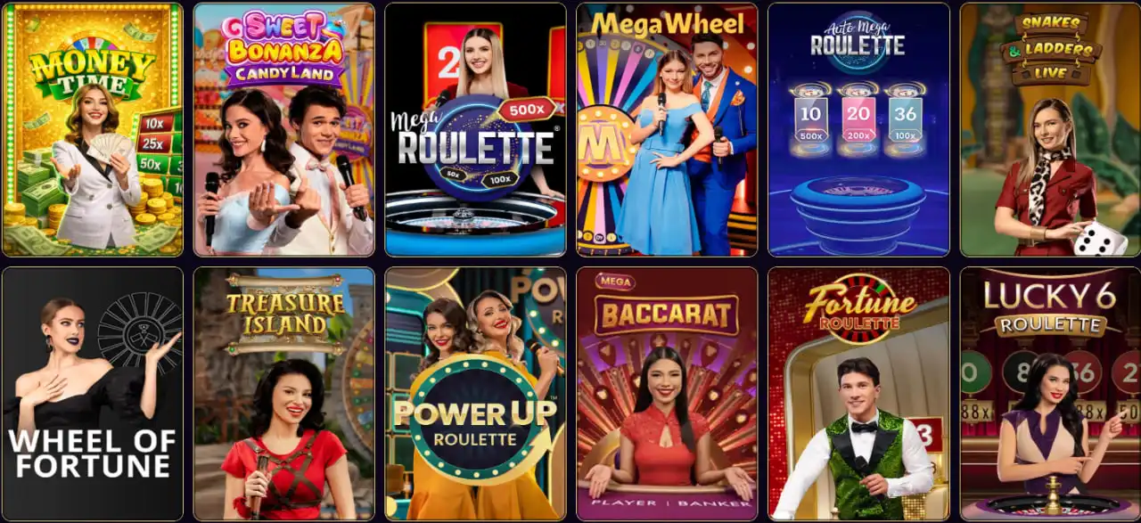 rivo casino game shows